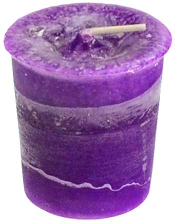 Crown Chakra votive
