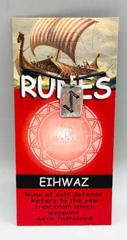 Rune Eihwaz amulet