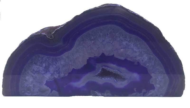 2.0-2.5# Geode Purple Agate cut