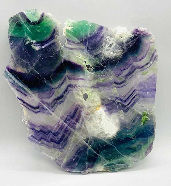 1.2-1.4# Fluorite slices