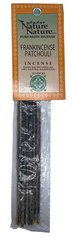 Frankincense & Patchouli stick 10 pack nature nature
