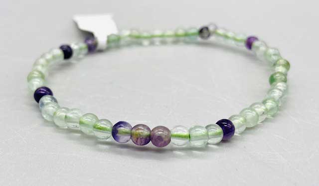4mm Fluorite bracelet
